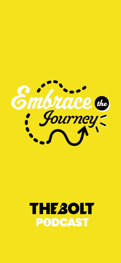 The BOLT Podcast FREE iPhone Wallpaper - Embrace the Journey