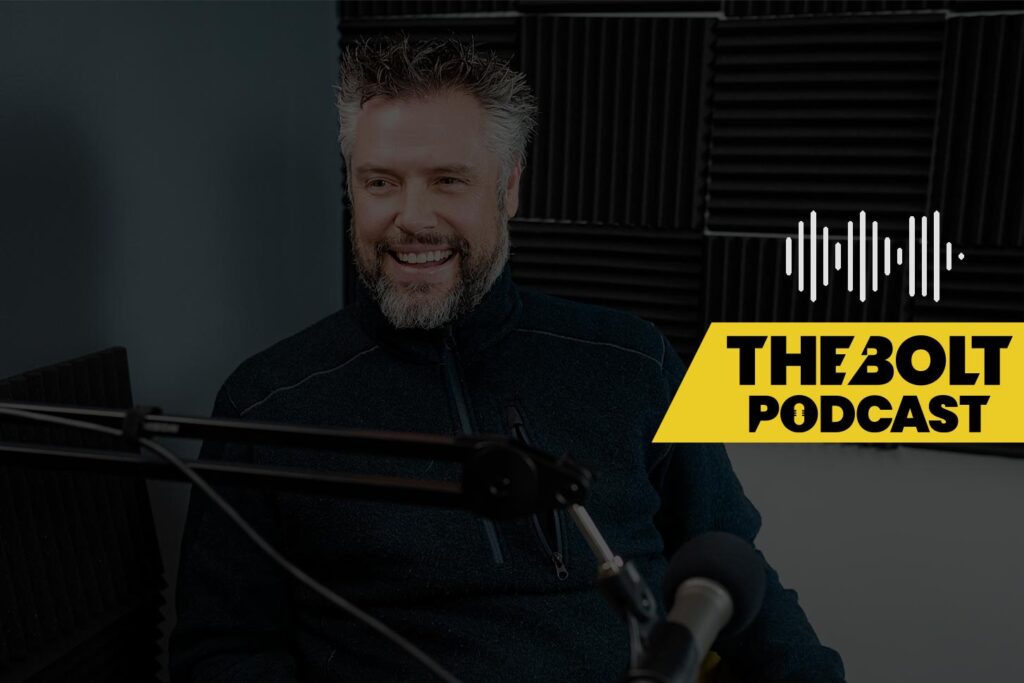 Scott J. Allen in the BOLT podcast studio