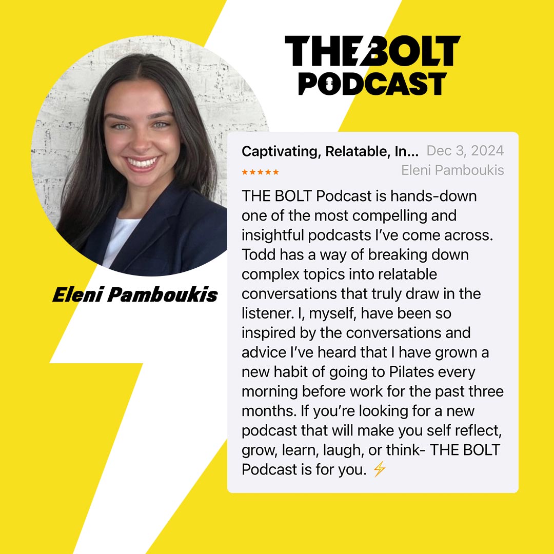 Eleni Pamboukis review of The BOLT Podcast