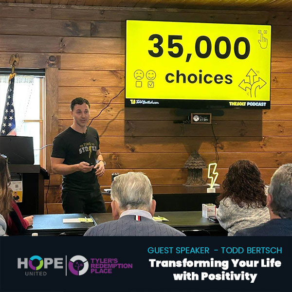 Hope United guest speaking engagement with Todd Bertsch